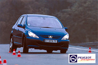 プジョーがドライビングスクールを開校の画像