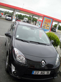 オートルートのサービスエリアで。