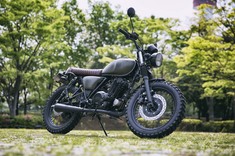 マットのスクランブラーモデル「マッシュマン250」に日本専用の特別