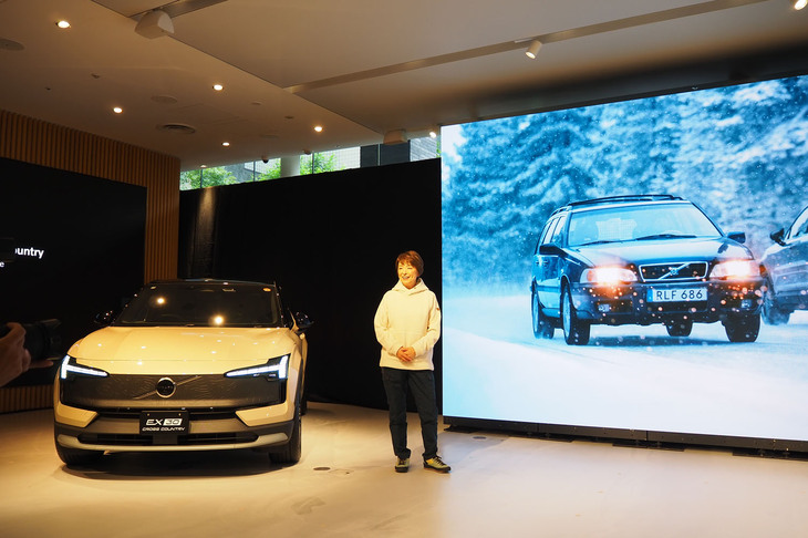 ボルボ・カー・ジャパンの代表取締役社長・不動奈緒美氏。