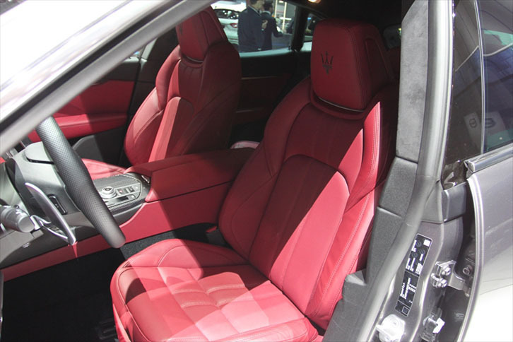 マセラティ・レヴァンテ（インテリア）