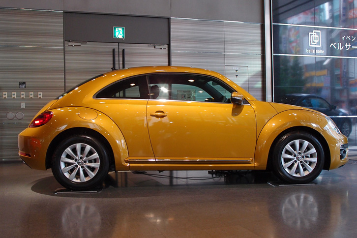 ザ・ビートル デザイン（写真のボディーカラーは「サンドストームイエローメタリック」）