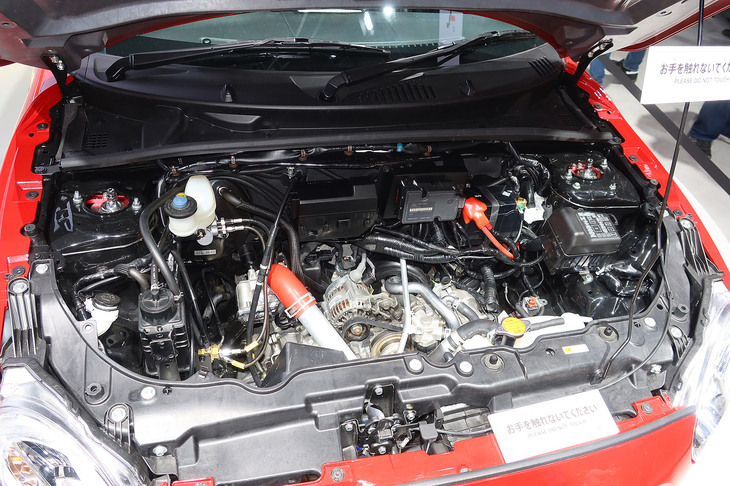 ダイハツK-OPENランニングプロト