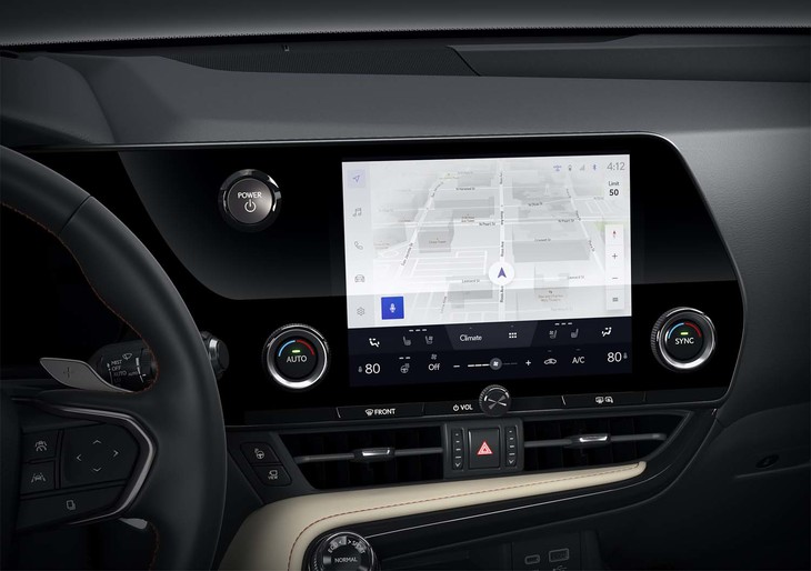 レクサスNX（9.9インチタッチワイドディスプレイ）