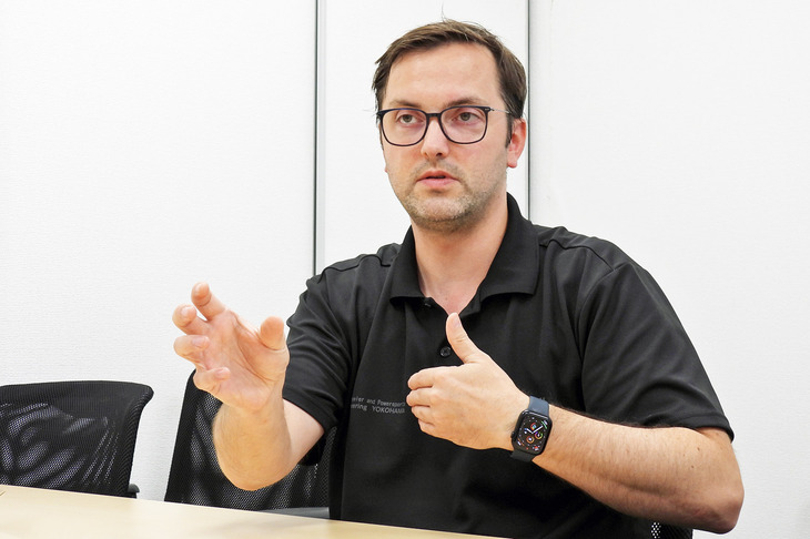 ボッシュのモーターサイクル＆パワースポーツ事業部プロジェクトマネジャーであるトーマス・マウラー氏。