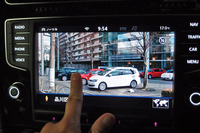 「Google ストリートビュー」の表示画面。目的地周辺の状況をバーチャルに把握するのに役立つ。