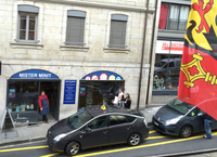 スイス・ジュネーブで。