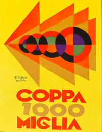 翌1929年のポスターもデペーロの手による。