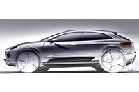 ポルシェの新型SUV「Macan」。