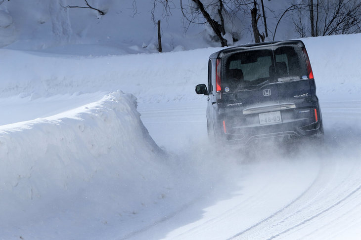 コーナーでの走りにも安定感が感じられた。