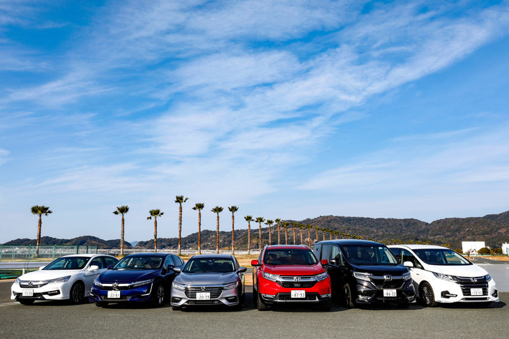 現状ではミドルクラスのセダンやミニバン、SUVに採用されている「i-MMD」。今後はコンパクトカーや北米向けの大型モデルなどにも採用が拡大される予定だ。