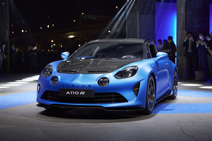 アルピーヌA110 R（フロントビュー）