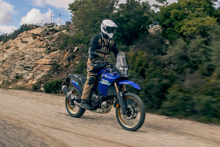 新たに発表された「ヤマハ・テネレ700エクストリーム」。ヤマハはテネレ成功の波に乗り、ますます奇抜なバージョンを市場に供給している。