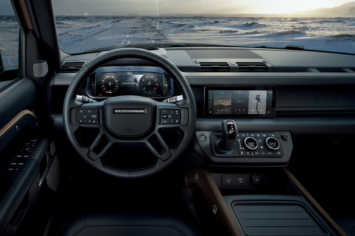 ランドローバー・ディフェンダー（インテリア）