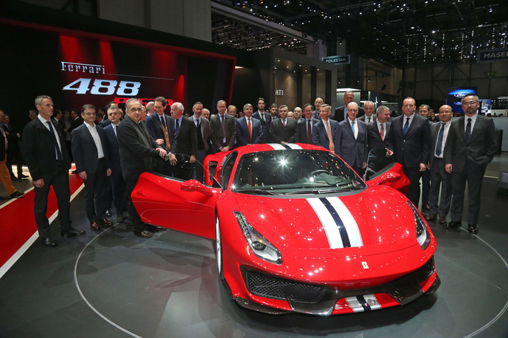 フェラーリ488ピスタ（エクステリア）