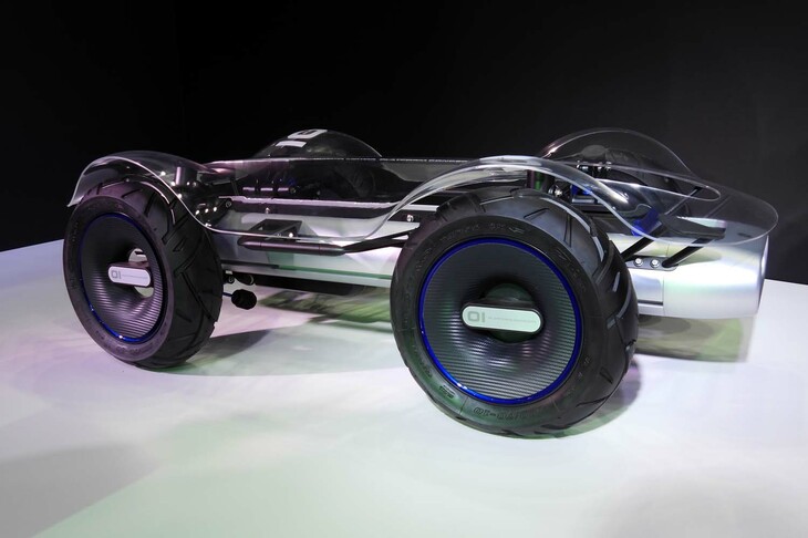 小型低速EV汎用プラットフォーム「YAMAHA MOTOR PLATFORM CONCEPT」