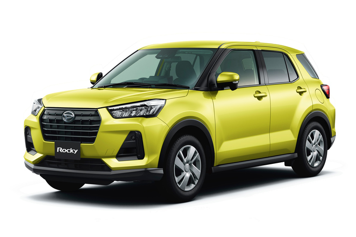 純粋に値段だけ見たら、やっぱり「ダイハツ・ロッキー」（写真）と「トヨタ・ライズ」の兄弟が強い！ 根強い人気もうなずける。