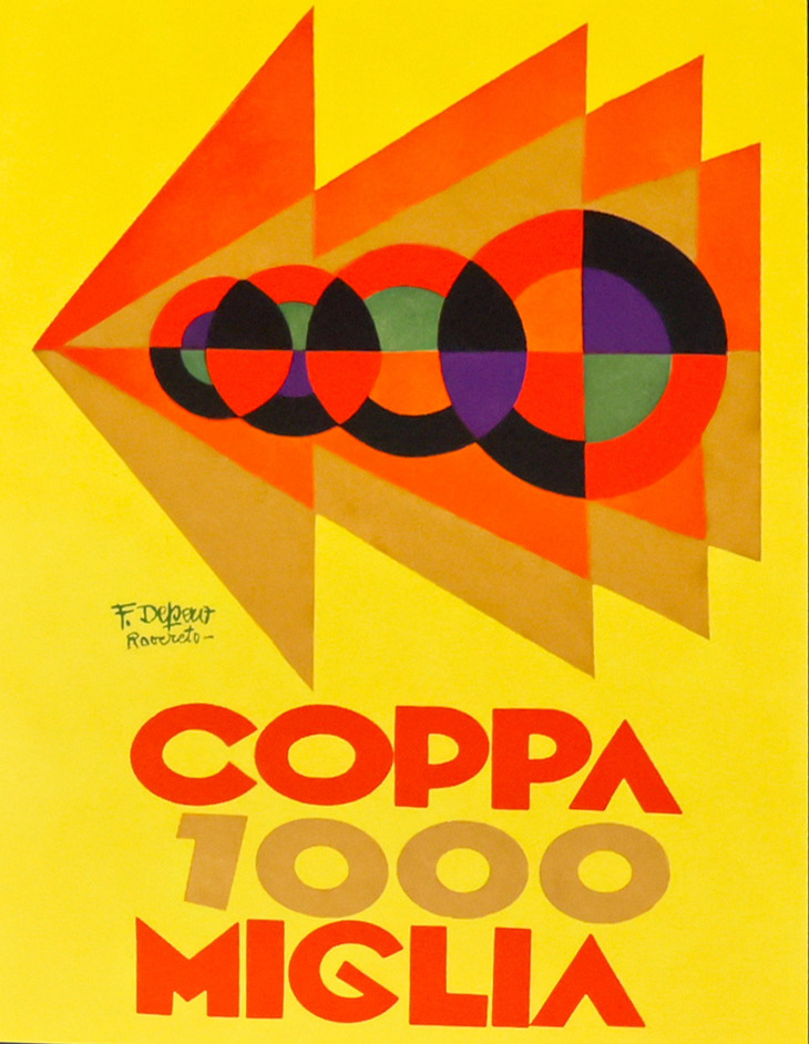 翌1929年のポスターもデペーロの手による。