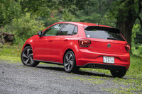 2017年9月のフランクフルトショーで世界初公開された、新型「フォルクスワーゲン・ポロGTI」。日本では2018年7月に発売された。