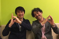 ディーゼル好き2人の対談は終了。最後に「ディーゼルのD！」でキメてもらった。