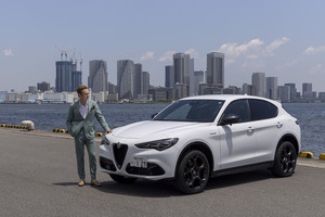 アルファ・ロメオ・ステルヴィオ」の限定車「ヴィスコンティ