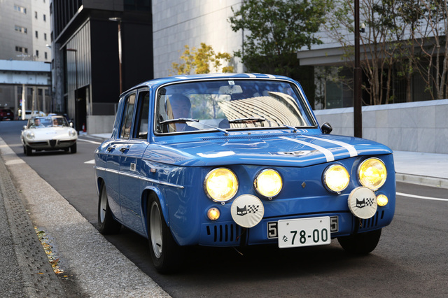 クラシックカーラリー「第18回コッパ ディ東京2024」の会場から