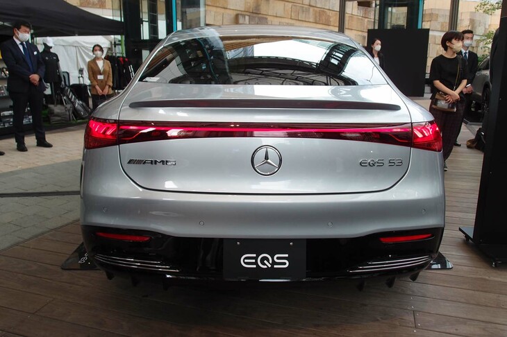 メルセデスAMG EQS53 4MATIC＋（リアまわり）