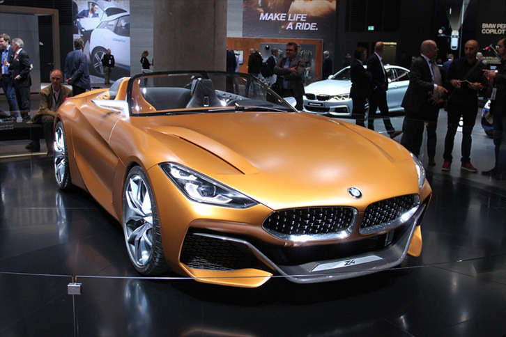 次期型「トヨタ・スープラ」の姉妹車とされる、「BMW Z4」のデザインスタディー「コンセプトZ4」。