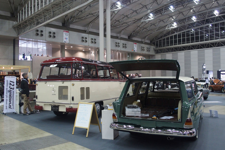 オートモビル カウンシル2022に出展したシルバースターのブースの様子。