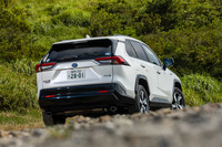 「RAV4 PHV」は2020年6月に発売されたRAV4のプラグインハイブリッドモデル。2019年のロサンゼルスショーにおいて、「RAV4プライム」の名で発表された。