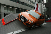 虎ノ門ヒルズでアウディクワトロ体験を