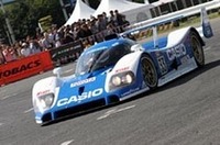 1992年のルマンで2位に入賞したトヨタTS010。ステアリングを握るのは、1995年に日本人初のルマン・ウィナーとなった関谷正徳氏。