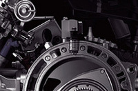 【東京モーターショー2003プレビュー】マツダ・RX-8ハイドロジェンRE＆RENESIS水素ロータリーエンジンの画像