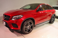 メルセデスの新クロスオーバー、GLEクーペ登場の画像