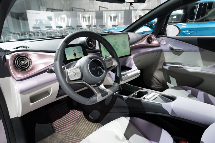 BYDドルフィン（インストゥルメントパネルまわり）