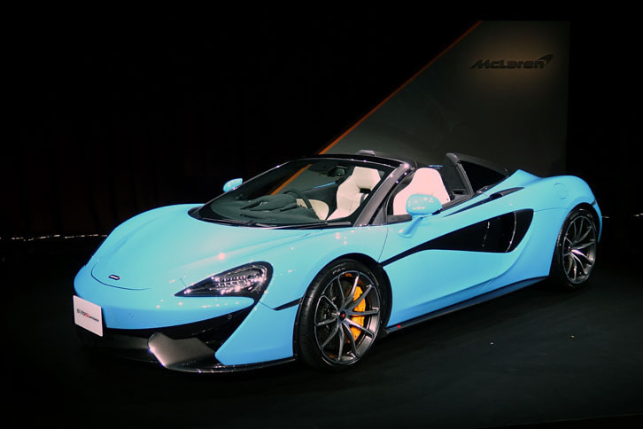 マクラーレン570Sスパイダー（エクステリア）