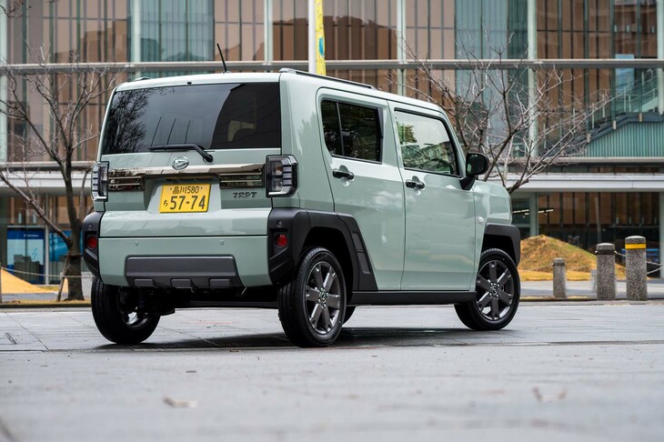 カクカクとしたスタイリングも大きな魅力。「スズキ・ハスラー」の対抗馬として、もっと認められてもいいと思うのだけど。