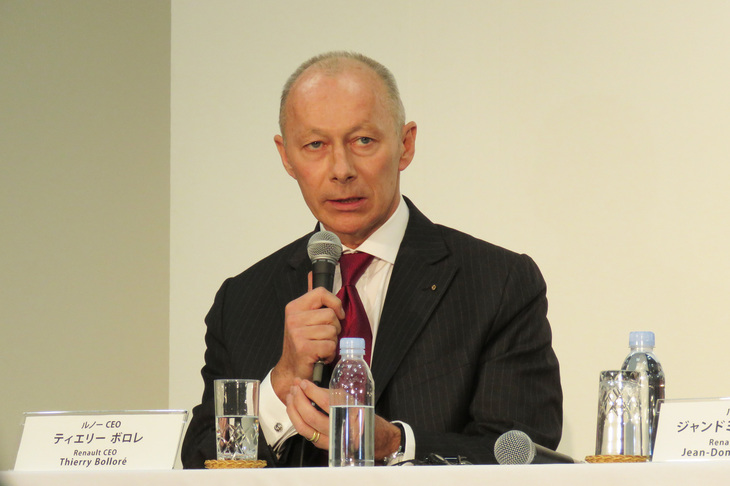 ルノーのボロレCEO。新しいアライアンス オペレーティング ボードについて、「複雑性をなくし、スピードを上げることが重要。すべてのオペレーションを改善する必要がある」と述べた。