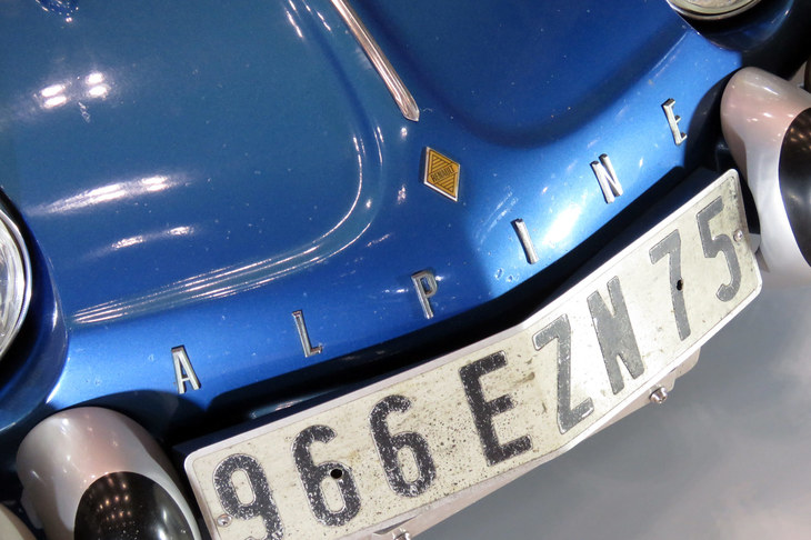 アルピーヌA110 1600SC（1974年）／主催者展示