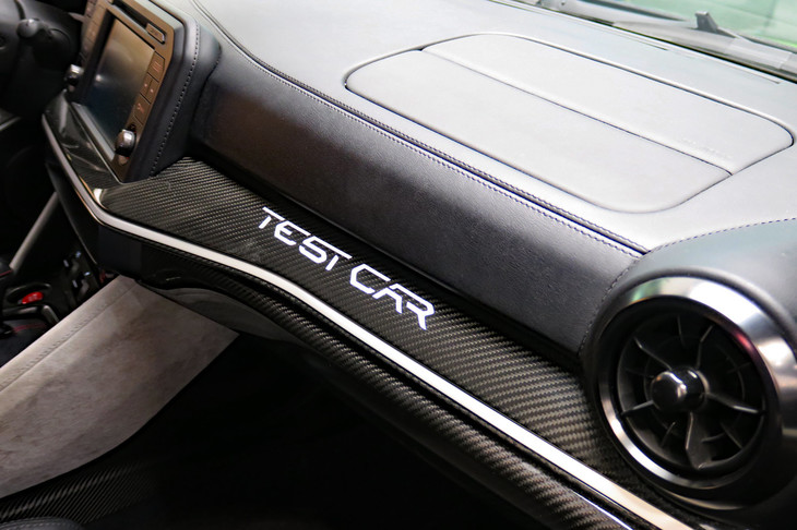 日産GT-R50 by Italdesign（インストゥルメントパネルまわり）