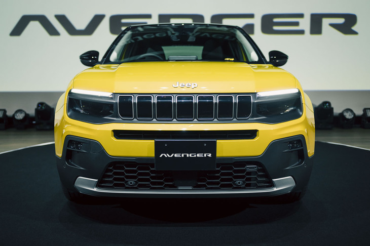 ジープ・アベンジャー ローンチエディション（フロントフェイス）