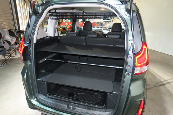 ホンダ・フリード＋ ハイブリッド クロスター ホンダアクセス用品装着車（4WD）(ラゲッジスペース）