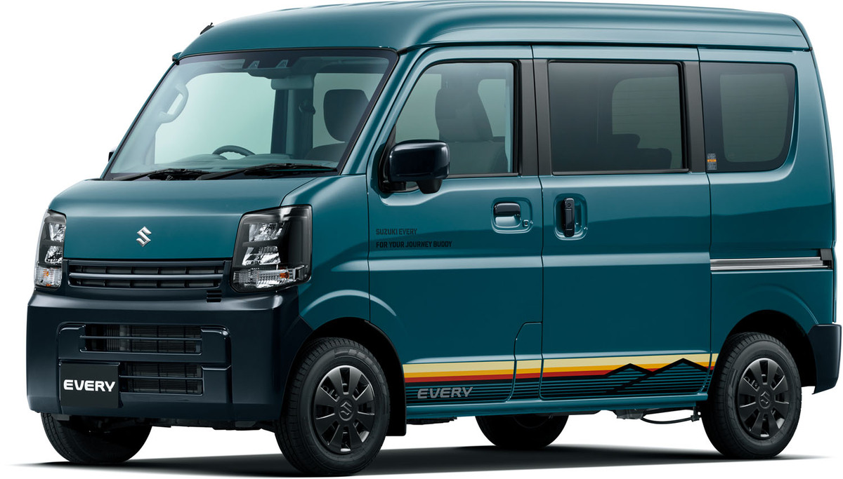 趣味やレジャーをもっと楽しく 「スズキ・エブリイ」の特別仕様車「J