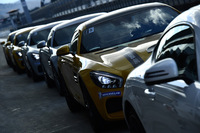 最後の走行に用意されていたのは、AMGの高性能スポーツカー「AMG GT S」。ドライビングモードはずっと「S＋」で走行した。