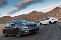 【LAショー2016】高性能セダン「日産セントラNISMO」の2017年モデルがデビューの画像