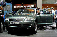 フォルクスワーゲン「トゥアレグ」【パリサロン02】の画像