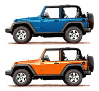 追加された新色「ディープウォーターブルー」と「サンバーストオレンジ」。