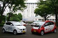 「三菱 i MiEV」「スバルR1e」でCO2削減EV洞爺湖キャラバンスタート！の画像