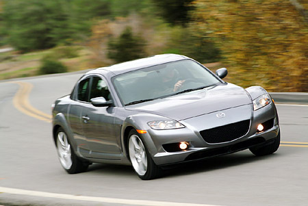 マツダRX-8（6MT）【海外試乗記（後編）】 断崖絶壁もコークスクリュー
