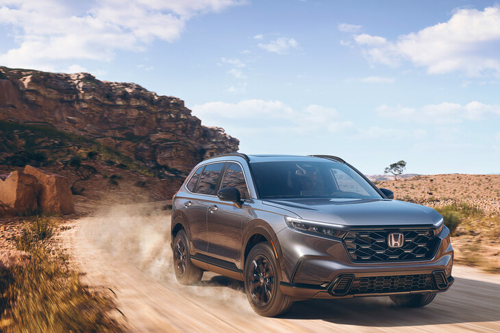 2022年9月に発表された新型「CR-V」。残念ながら日本に導入される予定はなく、日本では「ZR-V」がホンダの最上級SUVとなる。